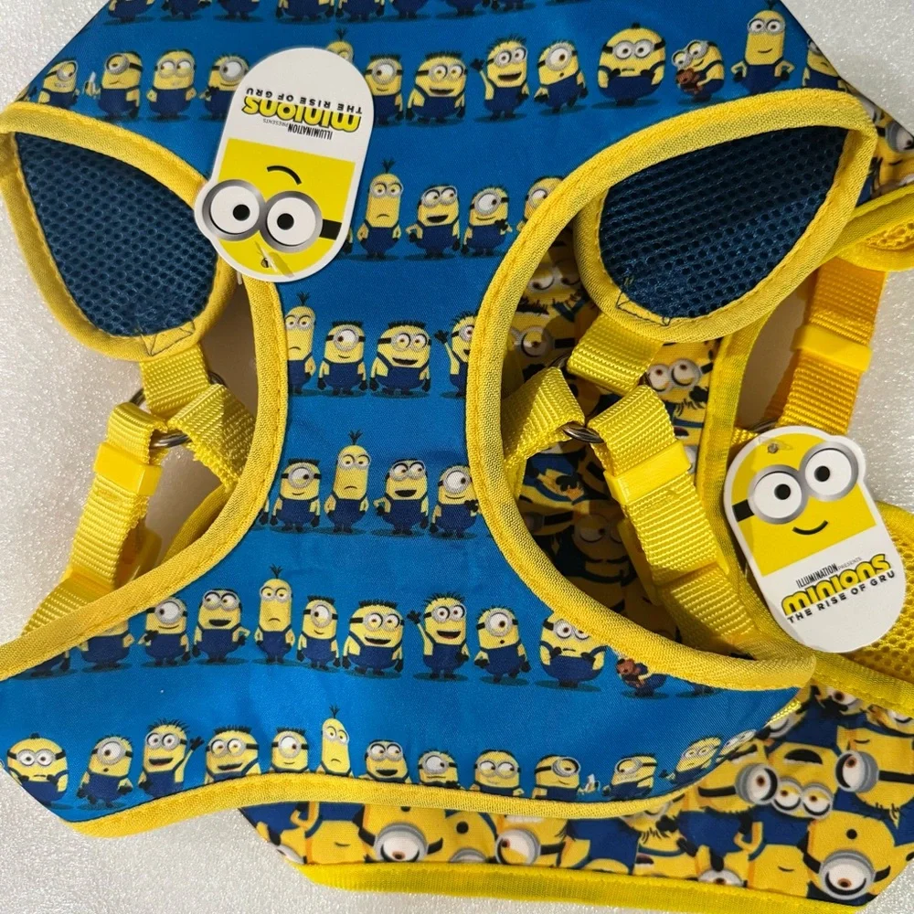 Dog Large Harness - Yellow and Blue 2 ct Lot